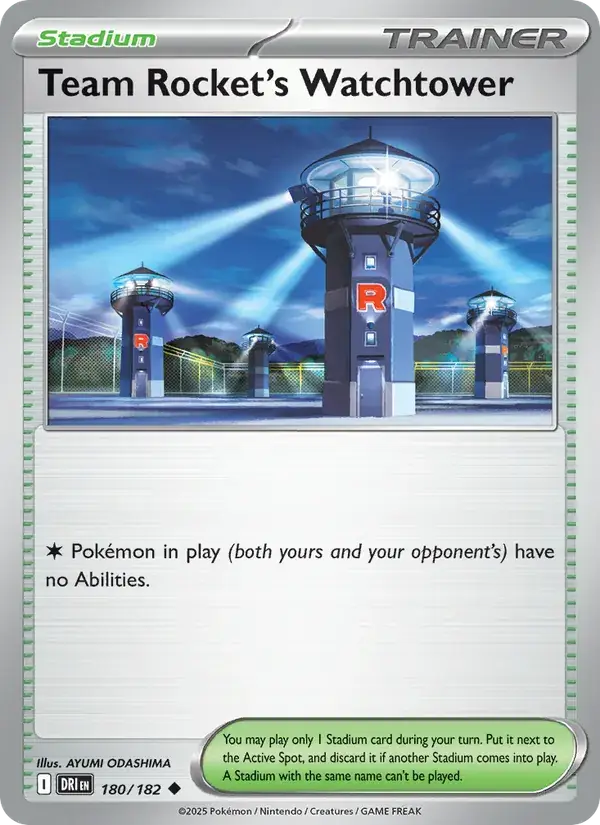 Team Rocket's Watchtower 180/182