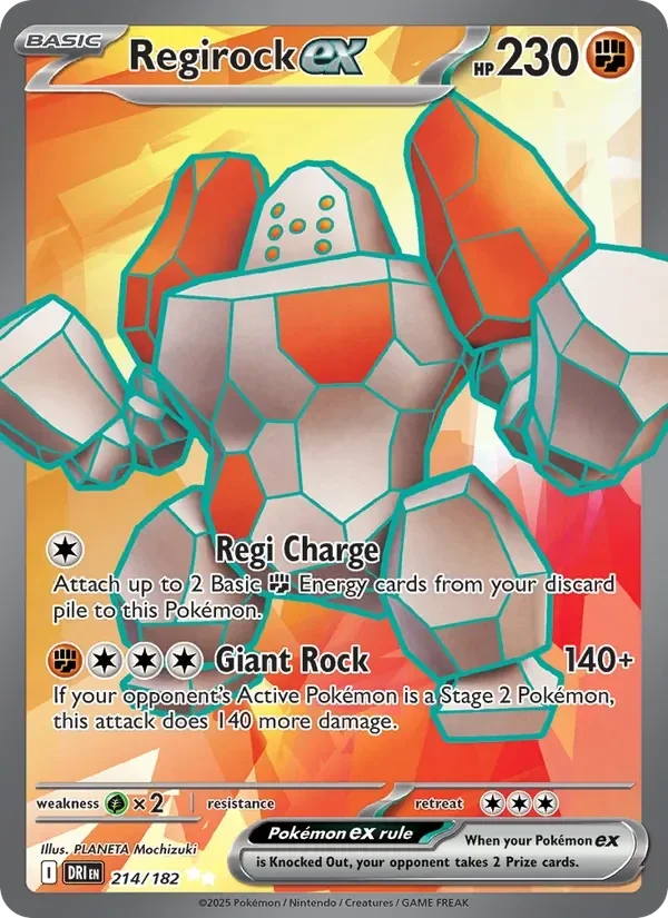 Regirock EX 214/182