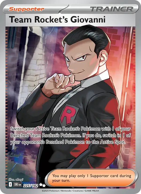 Team Rocket's Giovanni 225/182