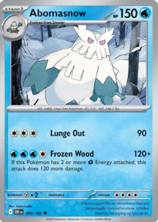 Abomasnow 060/182