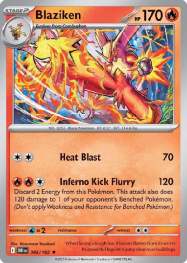 Blaziken 042/182