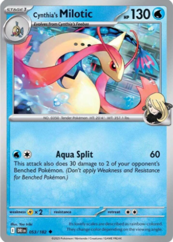 Cynthia's Milotic 053/182
