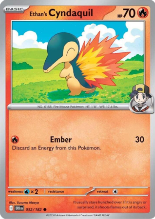 Ethan's Cyndaquil 032/182