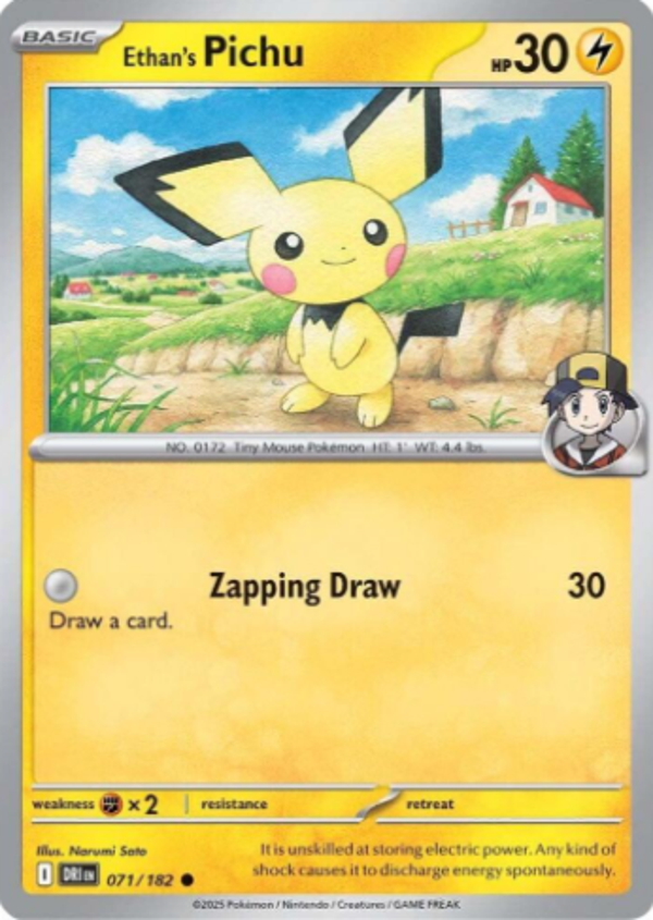 Ethan's Pichu 071/182