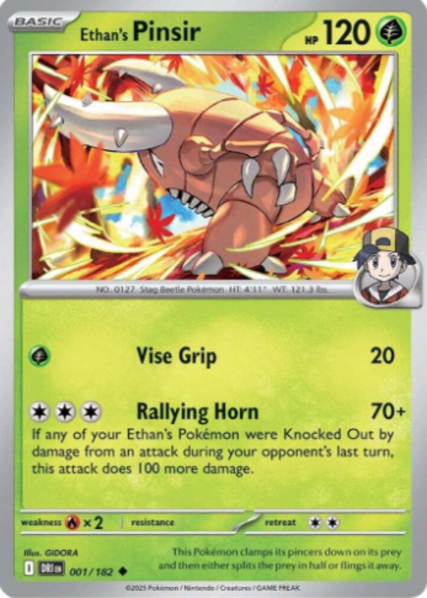 Ethan's Pinsir 001/182