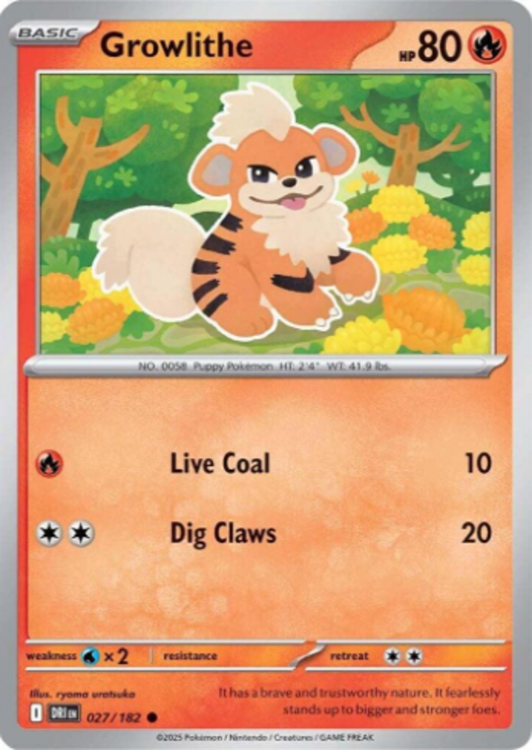 Growlithe 027/182