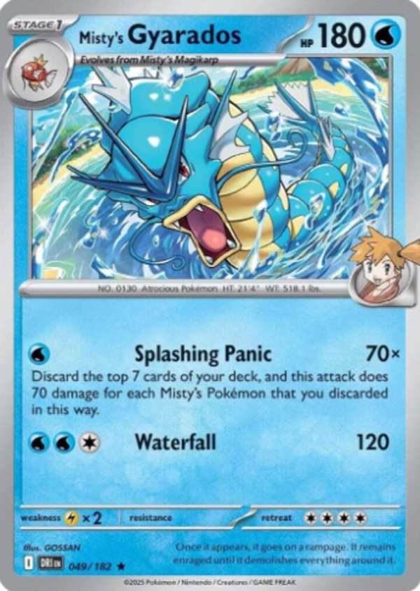 Misty's Gyarados 049/182