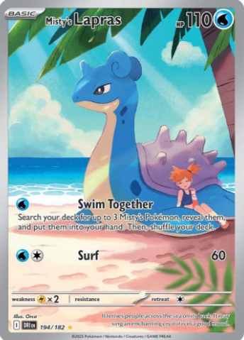 Misty's Lapras 194/182