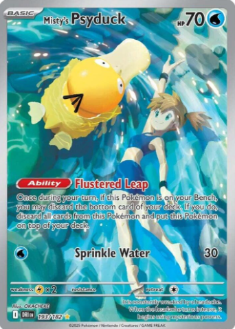 Misty's Psyduck 193/182