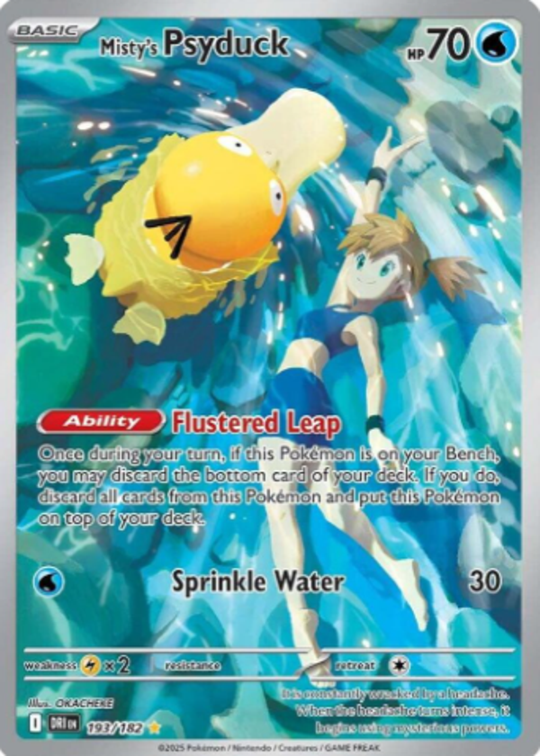 Misty's Psyduck 193/182