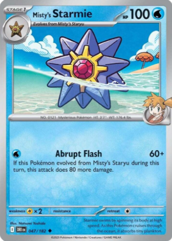Misty's Starmie 047/182