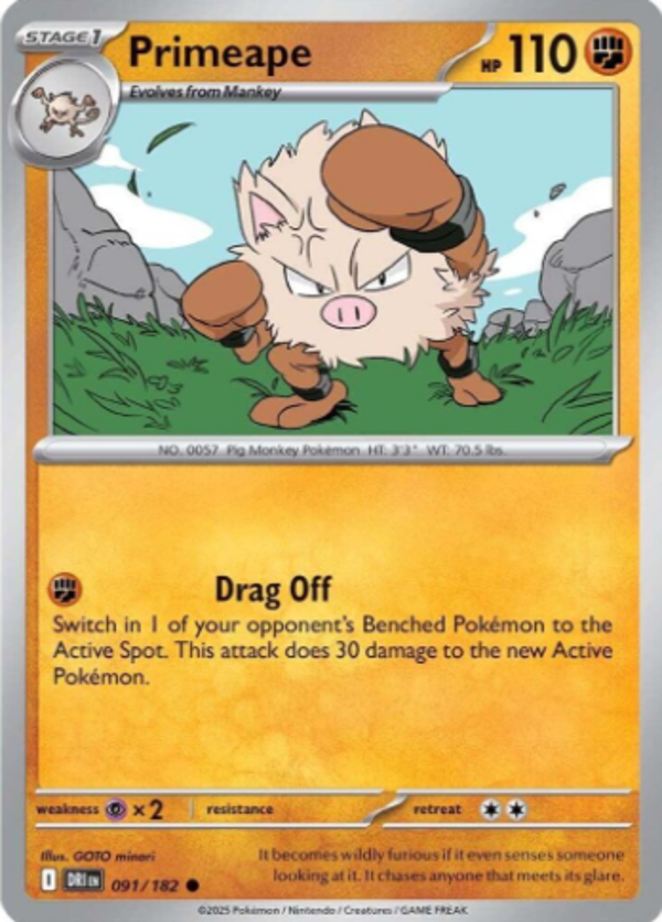 Primeape 091/182