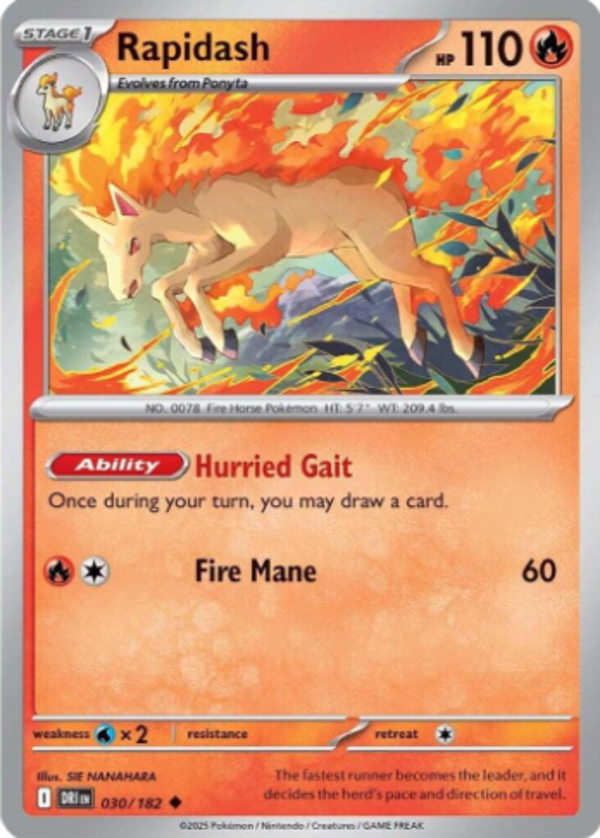 Rapidash 030/182
