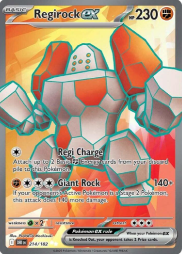 Regirock EX 214/182