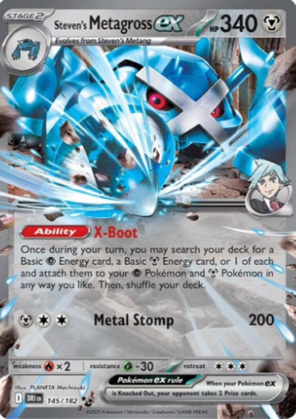 Steven's Metagross EX 145/182