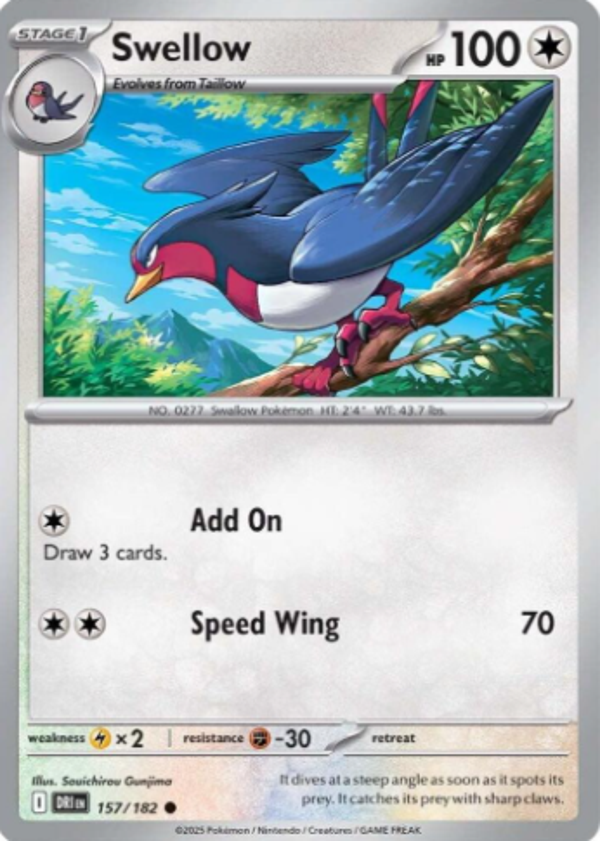 Swellow 157/182