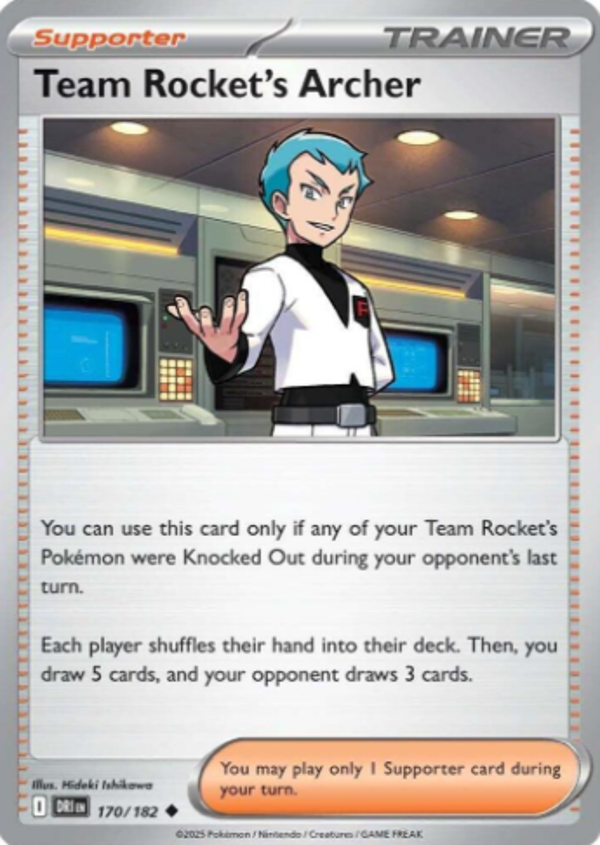 Team Rocket's Archer 170/182