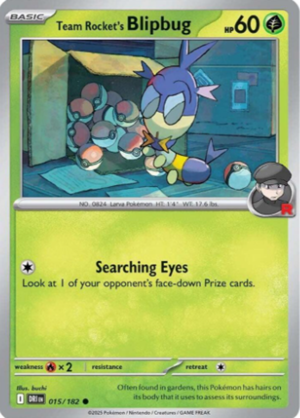 Team Rocket's Blipbug 015/182