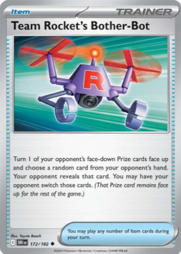 Team Rocket's Bother-Bot 172/182
