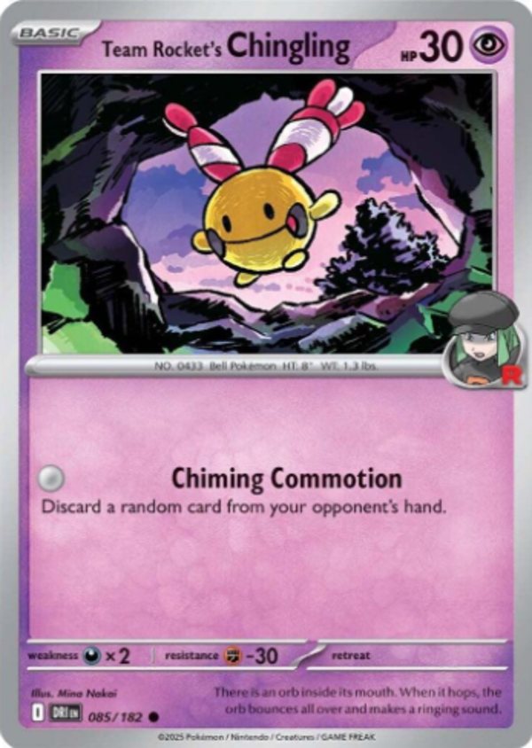 Team Rocket's Chingling 085/182