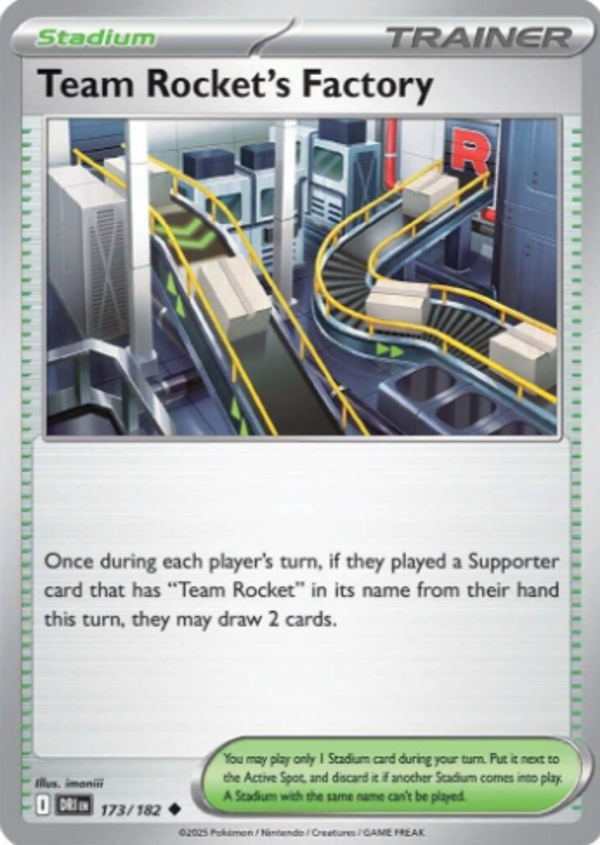 Team Rocket's Factory 173/182