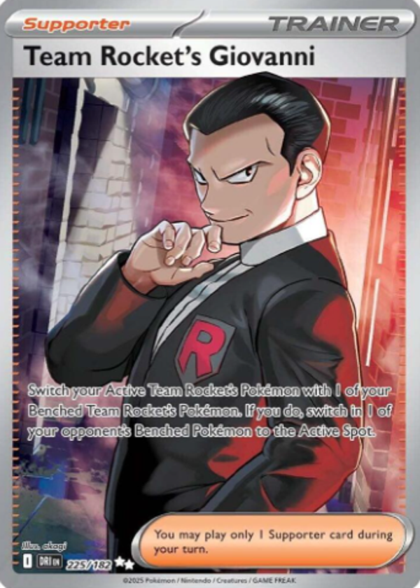 Team Rocket's Giovanni 225/182