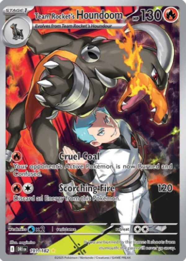 Team Rocket's Houndoom 191/182