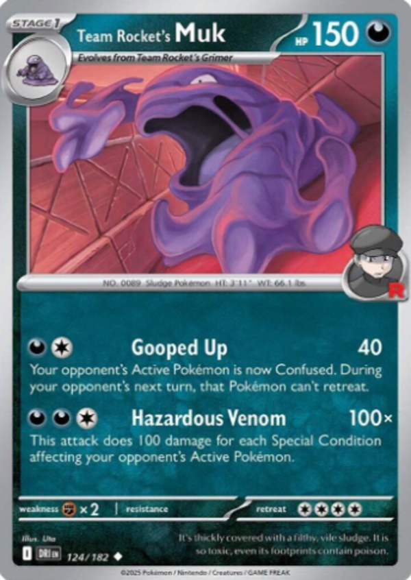 Team Rocket's Muk 124/182