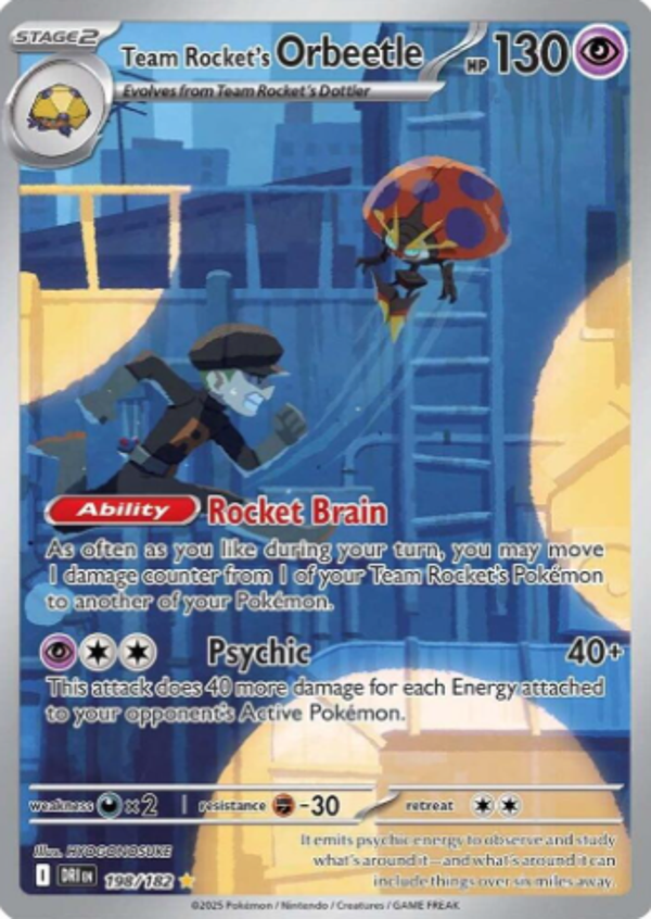 Team Rocket's Orbeetle 198/182