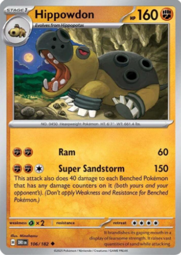 Hippowdon 106/182