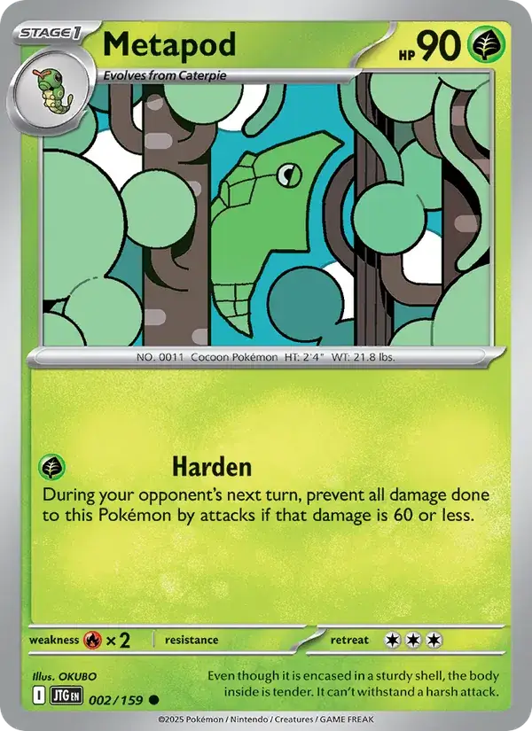 Metapod 002/159 (JTG)