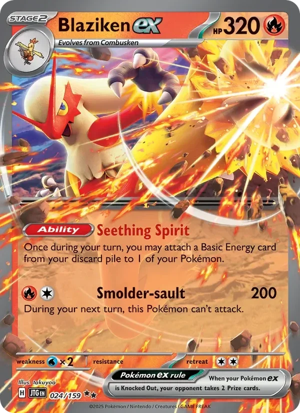 Blaziken EX 024/159