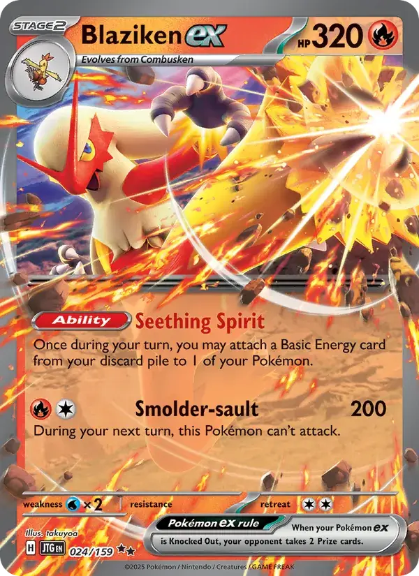 Blaziken EX 024/159