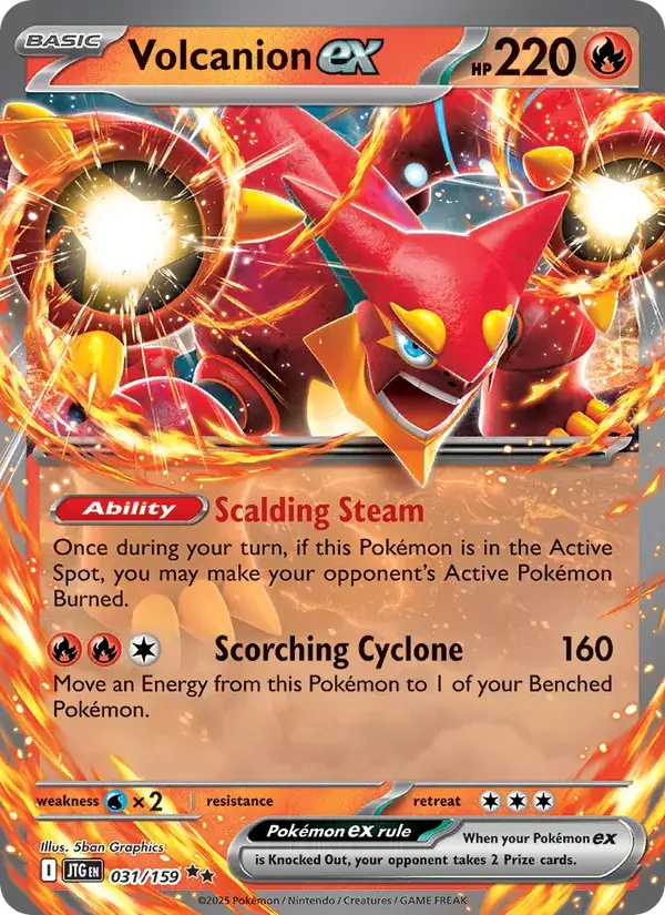 Volcanion EX 031/159