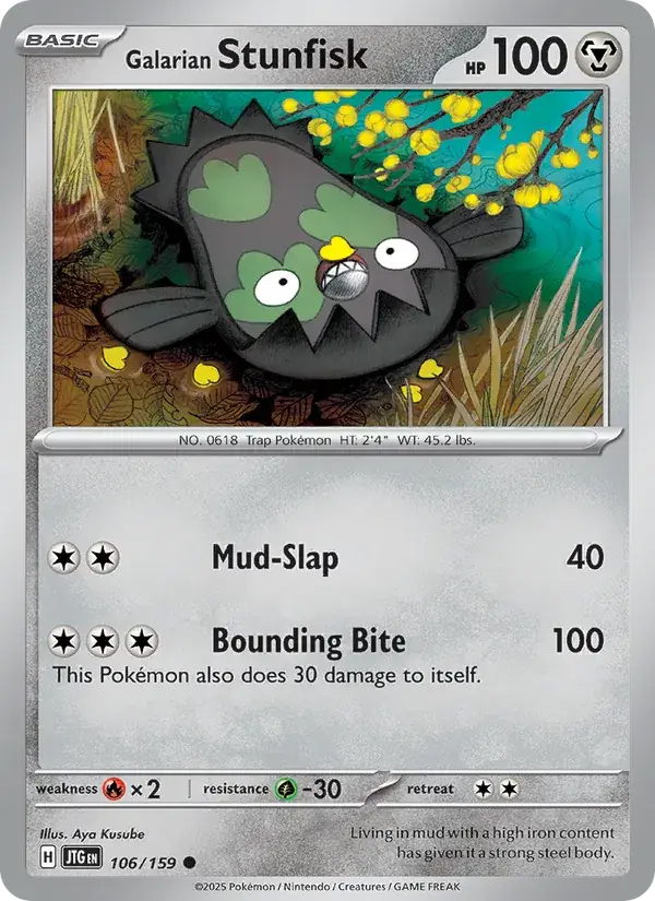 Galarian Stunfisk 106/159