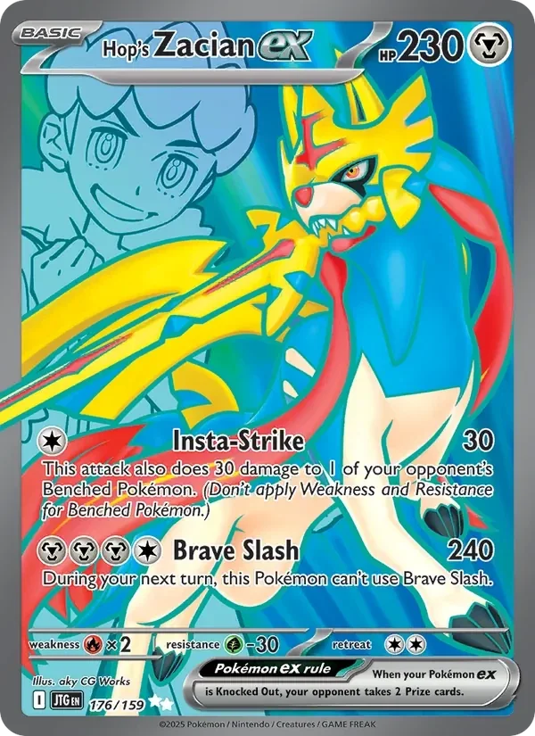 Hop's Zacian EX 176/159