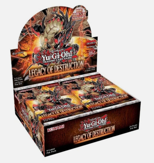 Yu-Gi-Oh! Legacy of Destruction Sealed Booster Box
