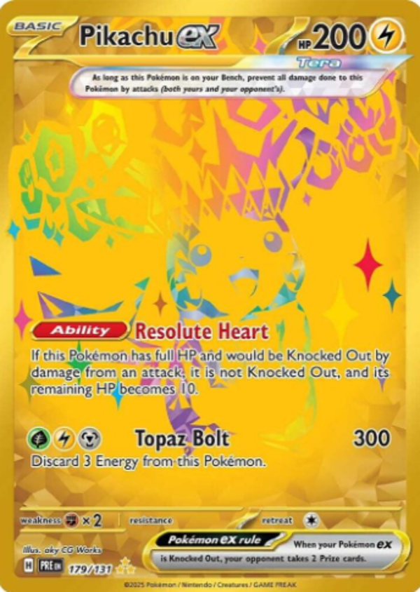 Pikachu EX 179/131