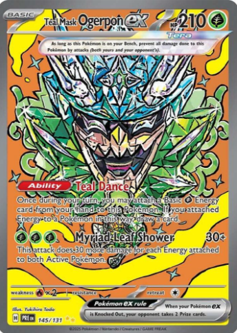Teal Mask Ogerpon EX 145/131