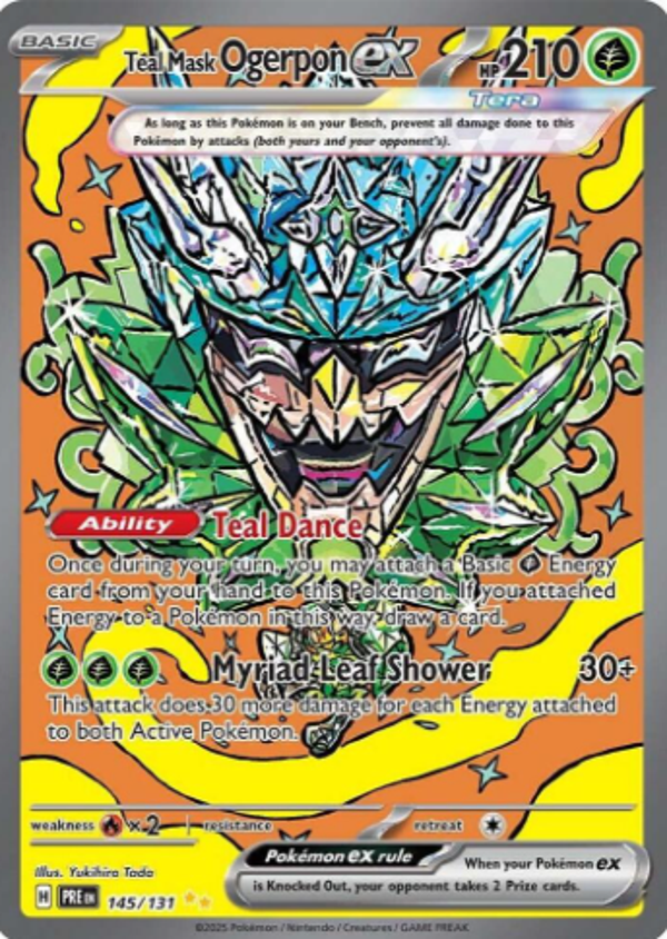 Teal Mask Ogerpon EX 145/131