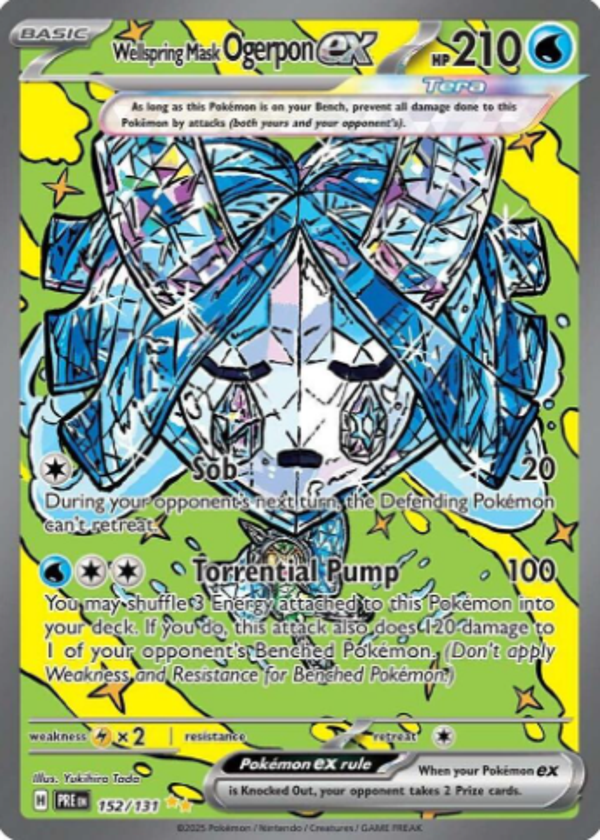 Wellspring Mask Ogerpon EX 152/131