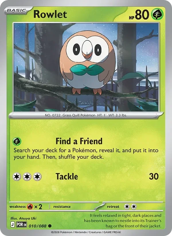 Rowlet 010/088