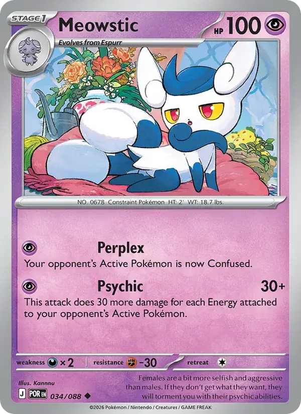 Meowstic 034/088