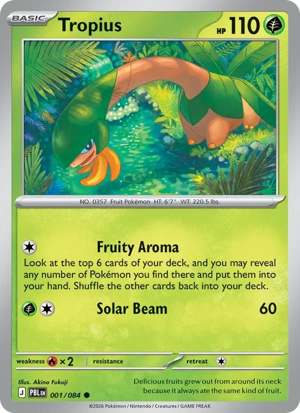 Tropius 001/084 (PBL)