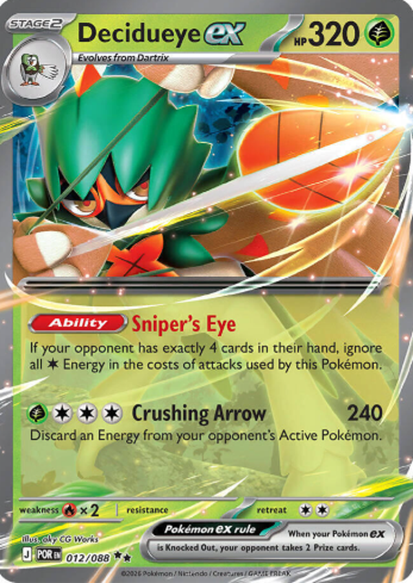 Decidueye EX 012/088