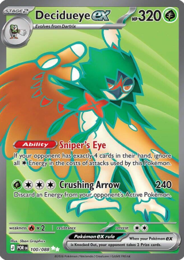 Decidueye EX 100/088