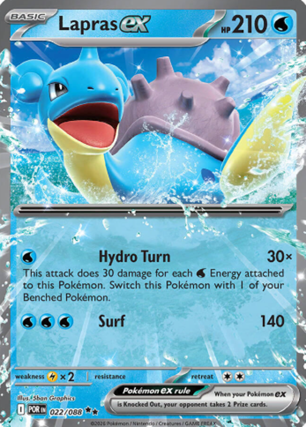 Lapras EX 022/088