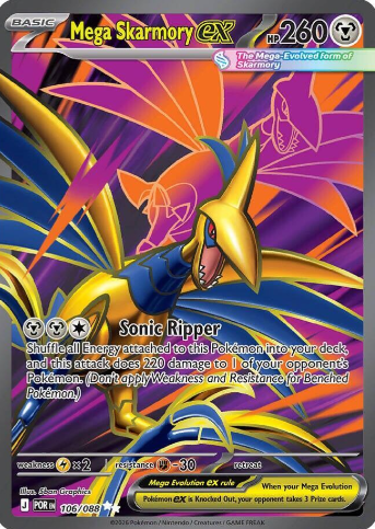 Mega Skarmory EX 106/088
