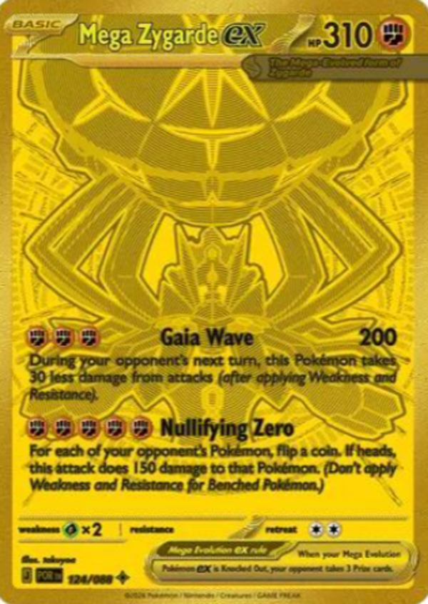Mega Zygarde EX 124/088