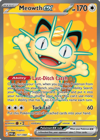 Meowth EX 107/088